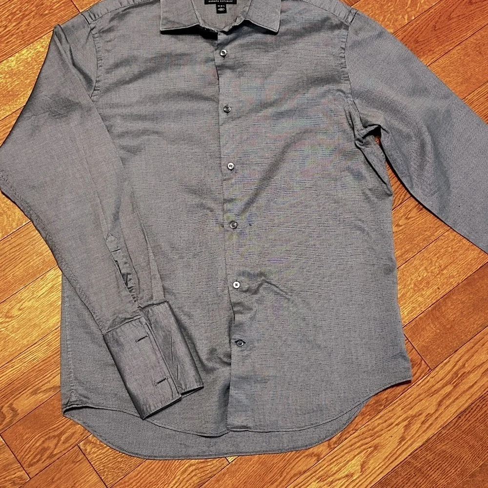 Banana Republic Charcoal Dress Shirt